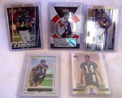 Stefan Lefors RC 05 Absolute Memorabilia Rookie Premiere Materials-Panthers QB2