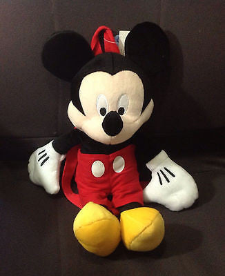 Walt Disney Mickey Mouse Clubhouse Plush Backpack Tote 17" NEW with Tags!