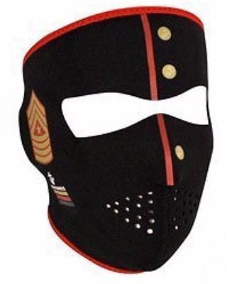 Neoprene Full Mask-Marines Sgt. Full Face Neoprene Mask-New!