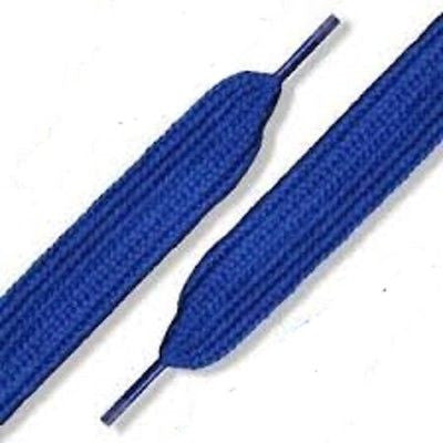 Premium Thick Bright Neon Blue Rockabilly Punk Shoe Laces Shoelaces-New Tags!