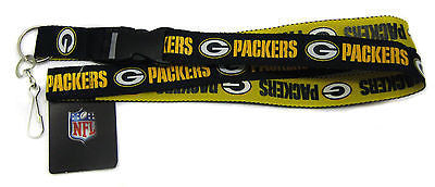 Packers Pink Licensed NFL Keychain/ID Holder Detachable Lanyard-Brand New