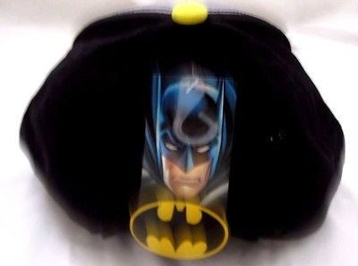 DC Comics Batman Logo Emblem Logo Screen Print Adjustable Baseball Cap/Hat-VER2