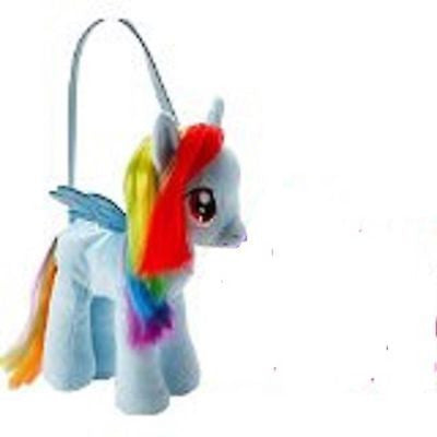 My Little Pony Dash 13" Plush Character Toy Stuffed Animal Purse-brand new!