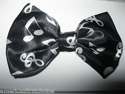 Kids Boys Girls Musical Notes Adjustable Bow Tie & Music Notes suspenders-New!