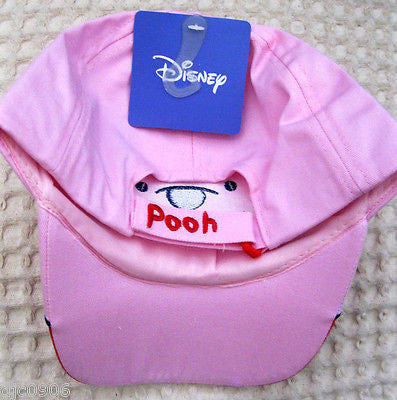 Disney Winnie the Pooh Embroidery Boys Girls Pink Baseball Cap-New with Tags!
