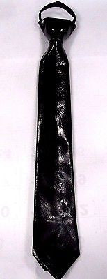 Kid's Teen's Solid Green Adjustable 14" Pre-tied Perfect Knot Necktie-New!