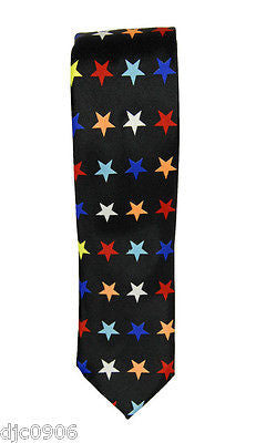 Unisex White with Large Black Polka Dots Neck tie 56" L x 2" W-Polka Dot Tie-New