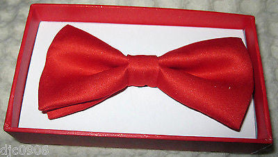 2-Layer RED Kids Boys Girls Y-Style Back Adjustable Bow Tie & Red Kid suspenders