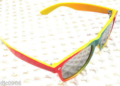 Unisex Rasta Red,Yellow,Green Wayfarer Glasses Sunglasses-New with Tags!