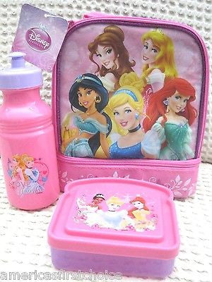 Sofia the First Princess Lunch box, Water Bottle, and Sandwich Case-Brand New!