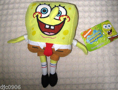 SpongeBob + Patrick Star Fish 7" Plush Doll Soft Stuffed Toy Figures Combo-New!