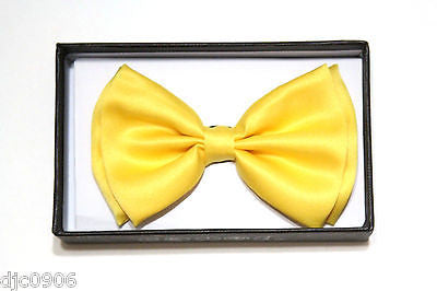 BRIGHT PEACH ADJUSTABLE BOWTIE BOW TIE-NEW GIFT BOX!PEACH BOW TIE-NEW-VER2A