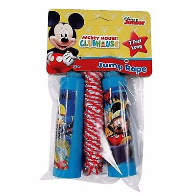 DISNEY MICKEY MOUSE+DONALD DUCK SKATING 7 FOOT JUMP ROPE JUMPING ROPE-BRAND NEW