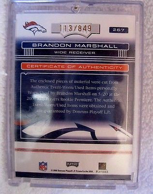 Tony Scheffler RC 2006 Bowman Chrome Refractor#500+Regular RC#42-Broncos TE