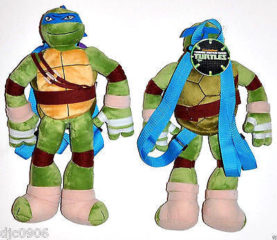 LeonardoTeenage Mutant Ninja Turtles Plush Backpack-Licensed by Nickelodeon-New!