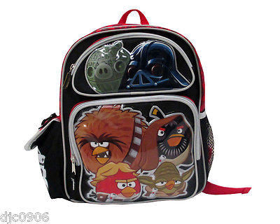 Angry Birds Space Blue School 16" Backpack Back Pack! Angry Birds Backpack-New