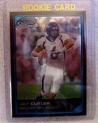 Jay Cutler RC 2006 Bowman Chrome Rookie Card#222-Broncos QB