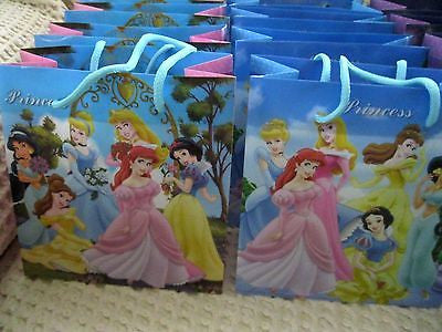 PRINCESS CINDERELLA GOODIE BAGS PARTY FAVOR GIFT BAGS 12 pieces by Disney-New!