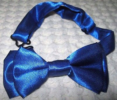 Kids Boys Girls Solid Red Two tier Adjustable Bow Tie-Children's Red Bow Tie-New