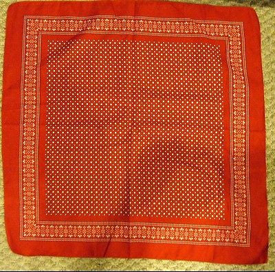 Red with White Polka Dots Bandanna Double Sided face mask Head Wrap Scarf Wristband-New