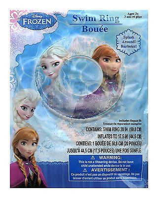 Disney Frozen Olaf & Elsa 20" Inflatable Beach Ball,Floating Rings,& Arm Floats