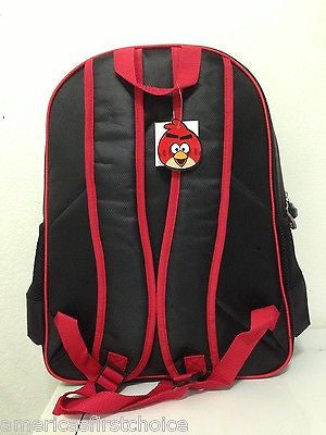 Angry Birds & Piggies School 16" Backpack Back Pack! Angry Birds Backpack-New