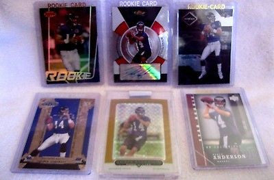 Eric Shelton RC 2005 UD SP Authentic 3-Color Jersey Patch Auto#/899-Panthers RB