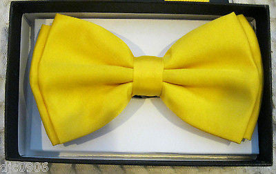 BRIGHT PEACH ADJUSTABLE BOWTIE BOW TIE-NEW GIFT BOX!PEACH BOW TIE-NEW-VER2A