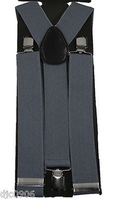 Dark Royal Blue Thick 1 1/2" Y-Style Back suspenders-New in Package!