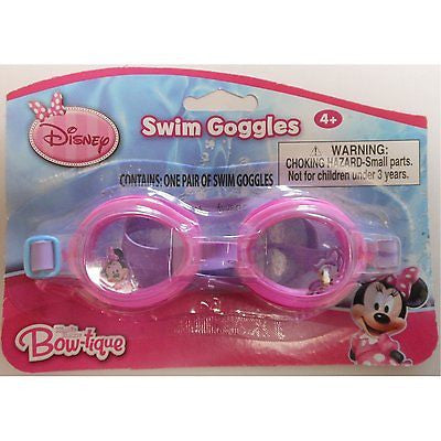 Mickey Mouse Clubhouse Minnie Mouse Pink Swimming Goggles-New in Package!Random
