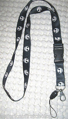 Lanyard/Landyard Black and White Jack Skeleton 15" lanyard-New!!!Jack Skeleton