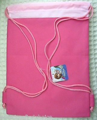 FROZEN ANNA,ELSA,SVEN,HANS,OLAF PURPLE DRAWSTRING BAG BACKPACK TRAVEL POUCH