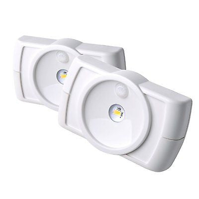 MR. BEAMS MB852 INDOOR WIRELESS SLIM LED LIGHT WITH MOTION SENSOR, WHITE-NEW!