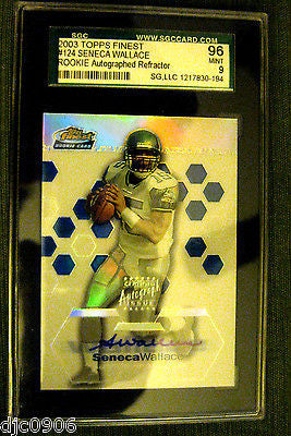Brandon Marshall RC 2006 Topps Chrome Autograph Auto Beckett BGS10-Broncos WR-v2