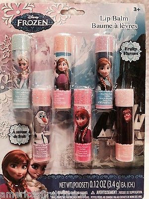 Disney Frozen Anna,Elsa, & Olfa Kiss It Paint It Nail Polish + Lip Balm Play Set