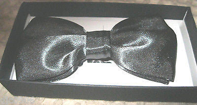 DARK GRAY TUXEDO ADJUSTABLE  BOW TIE BOWTIE-NEW IN GIFT BOX!BLUE GRAY BOW TIE