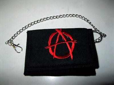 Black with Red Sons of Anarchy Wallet Unisex Men's 4.5" x 3" W-New in Package!2