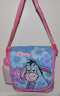 WALT DISNEY WINNIE THE POOH EEYORE 16" ROLLING BACKPACK & MATCHING LUNCHBOX-NEW