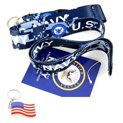 Official Licensed Products Military "US NAVY" Camo Lanyard-Brand New w/ Tags!v2