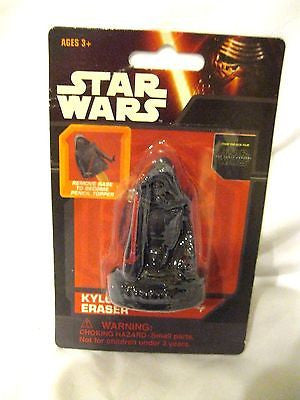 Disney Star Wars 3D Kilo Ren Eraser-Star Wars 3D Eraser-New in Package!