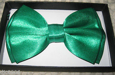 Lime Green Adjustable Bow Tie,Lime Green Adj Suspenders,&Lime Green Tie Combo-V2