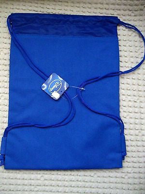 MICKEY MOUSE HANDS IN AIR BLUE DRAWSTRING BAG BACKPACK TRAVEL STRING POUCH-V2