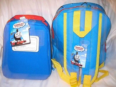 Thomas the Train 12" Backpack by Hit Entertainment + matching lunch box combo