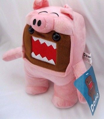 Domo Kun Pig Costume 10" Plush Stuffed Toy-Domo Kun-Domo Kun Plush-New!