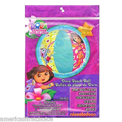 Dora the Explorer  20" Inflatable Beach Ball,Inflatable Swim ring,& Arm Floats