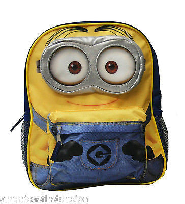 Despicable Me 2 Minions Toddler Backpack & Minions Lunch Box Universal-New Tags
