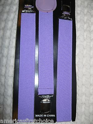 Unisex Dark Blue Y-Back Style Back Adjustable suspenders-New in Package!
