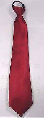 Kid's Teen's Royal Blue Adjustable 14" Pre-tied Perfect Knot Necktie-New!