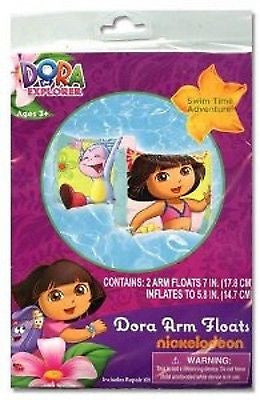 Dora the Explorer  7" Beach Arm Floats by Nick Jr./Nickelodeon-New in Package!