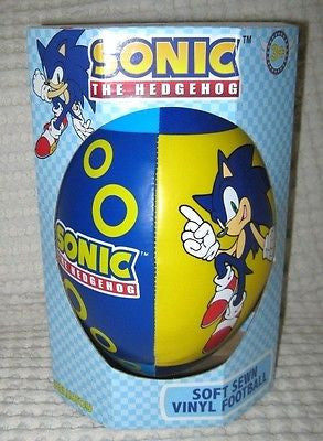 Sonic the HedgeHog Vinyl Football-New in Package!